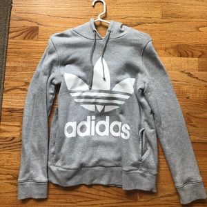 Adidas Gray hoodie